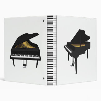 Grand Piano 3D Model: Custom Binder