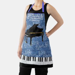 GRAND PIANO All-Over Print Apron
