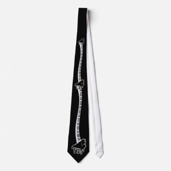 Grand Piano And Keyboard Neck Tie by dreamlyn at Zazzle
