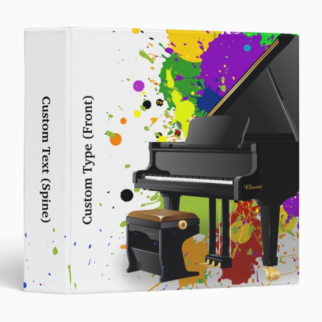 Grand Piano Binder (Front/Spine)