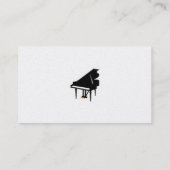 Grand Piano Business Card (Back)