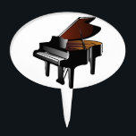 Grand Piano Cake Topper<br><div class="desc">Various items.</div>
