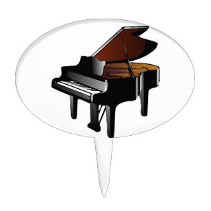 Grand Piano Cake Topper