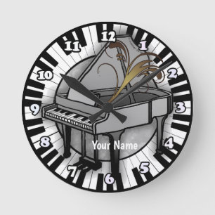 Grand Piano  clock