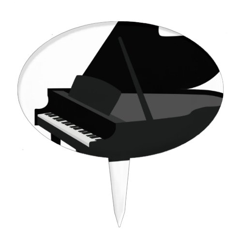 Grand Piano Drawing Cake Topper