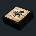 Grand Piano Giftbox Jewelry Box<br><div class="desc">What a beautiul gift for the music lover,  especially a piano teacher.   This box would make a great addition to any decor in the bedroom,  den or living room.</div>