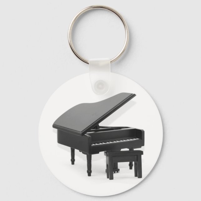 Grand piano keychain (Front)