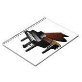 Grand Piano Notebook (Left Side)