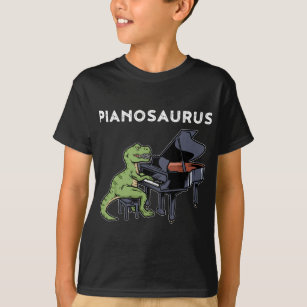 Grand Piano   Pianist Gift Dinosaur Music Piano T-Shirt