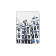 Grand-Place, Brussels, Belgium - Passport Cover