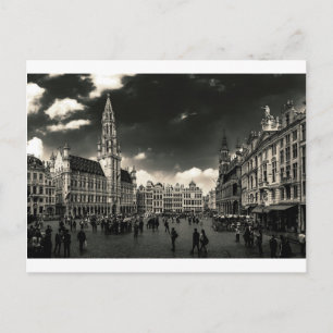 Grand-Place, Brussels, Belgium Postcard
