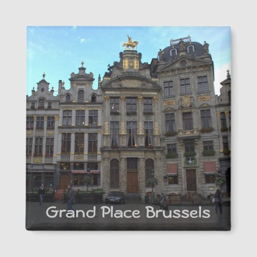 Grand Place Brussels Magnet