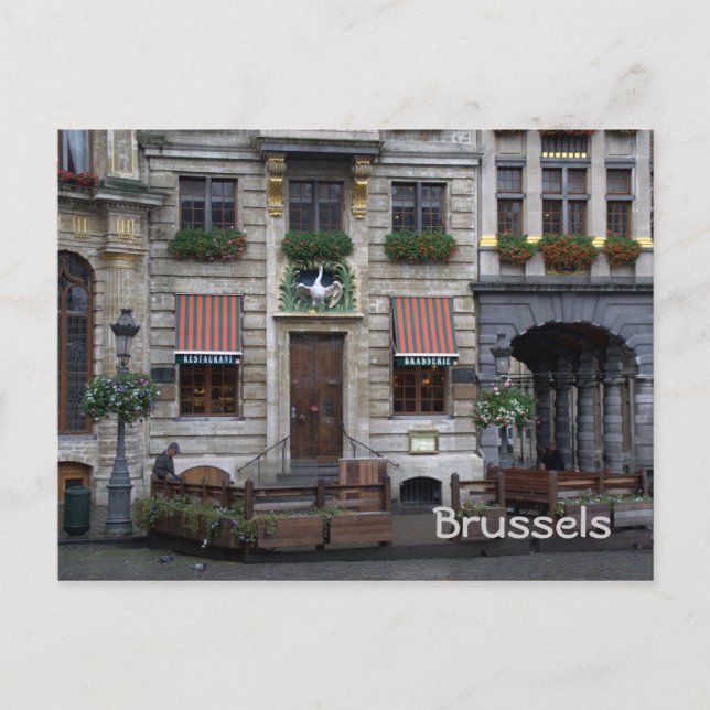 Grand Place, Brussels Postcard (Front)