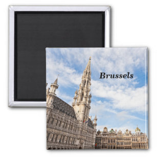 Grand Place in Brussels Magnet
