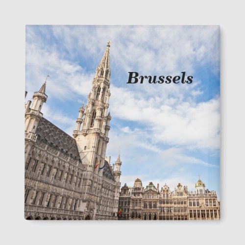 Grand Place in Brussels Magnet