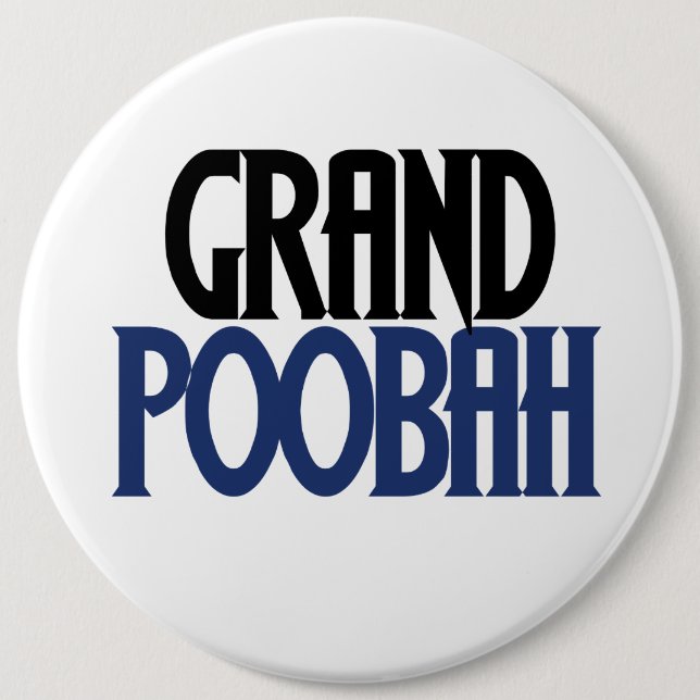 Grand Poobah Button (Front)