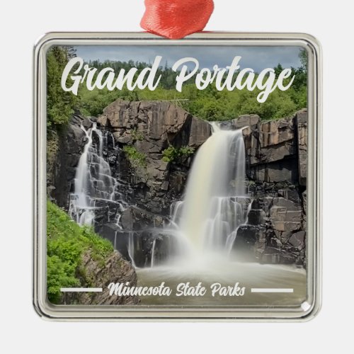 Grand Portage State Park Metal Ornament