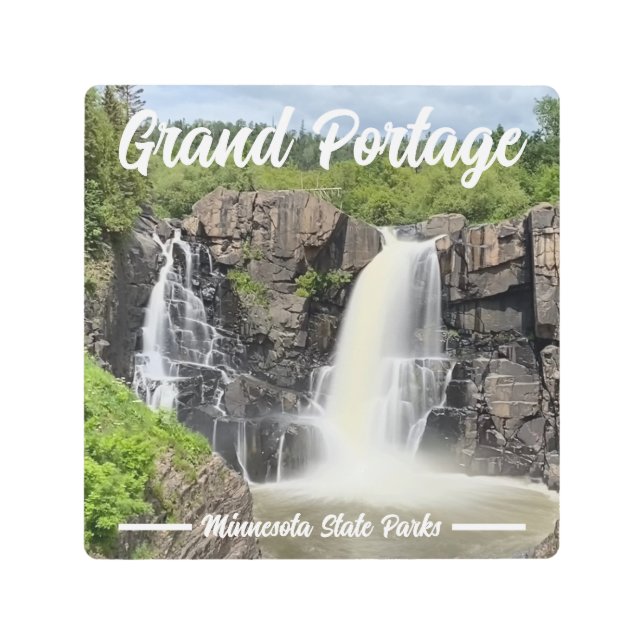 Grand Portage State Park Metal Wall Art (Front)