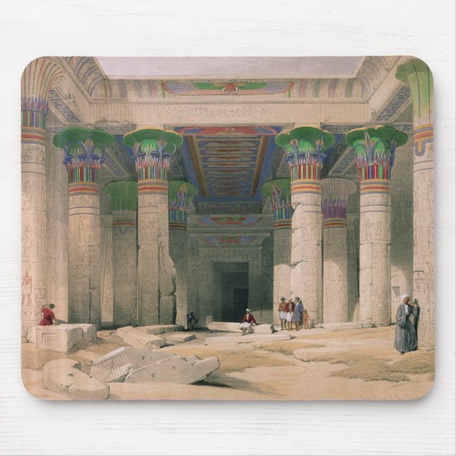 Grand Portico of the Temple of Philae, Nubia Mouse Pad (Front)