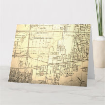 Grand Prairie, TX Vintage Map