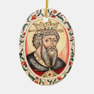 Grand Princes of Kiev Ceramic Christmas Ornament