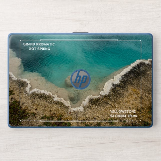 Grand Prismatic Hot Spring HP Laptop Skin (Front)