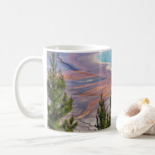 Grand Prismatic Overlook Coffee Mug