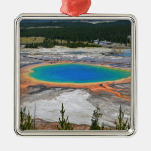 GRAND PRISMATIC SPRING METAL ORNAMENT