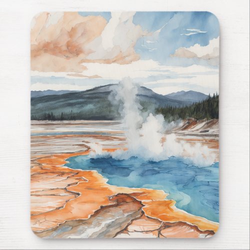 Grand Prismatic Spring  Mouse Pad
