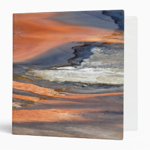 Grand Prismatic Spring Runoff 3 Ring Binder
