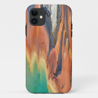 Grand Prismatic Spring Runoff iPhone 11 Case