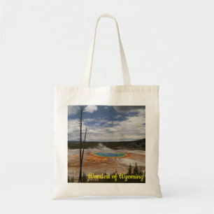 Grand Prismatic Spring Wonders of Wyoming Tote Bag
