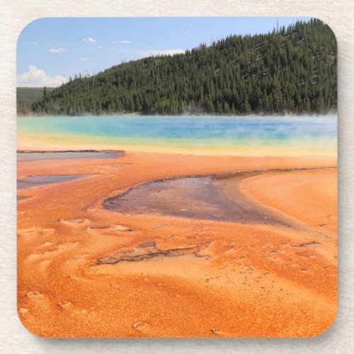 Grand Prismatic Spring Yellowstone National Park Beverage Coaster
