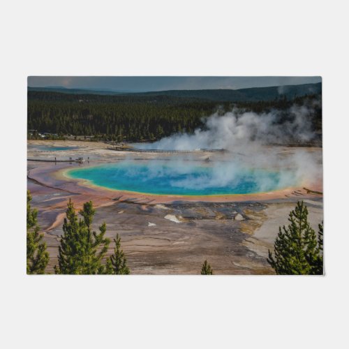 Grand Prismatic Spring Yellowstone National Park Doormat
