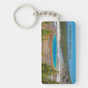 Grand Prismatic Spring Yellowstone National Park Keychain