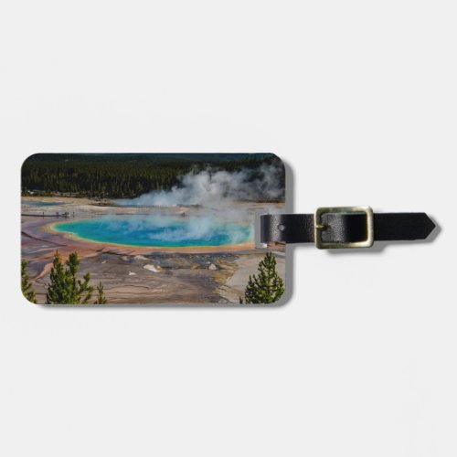 Grand Prismatic Spring Yellowstone National Park Luggage Tag