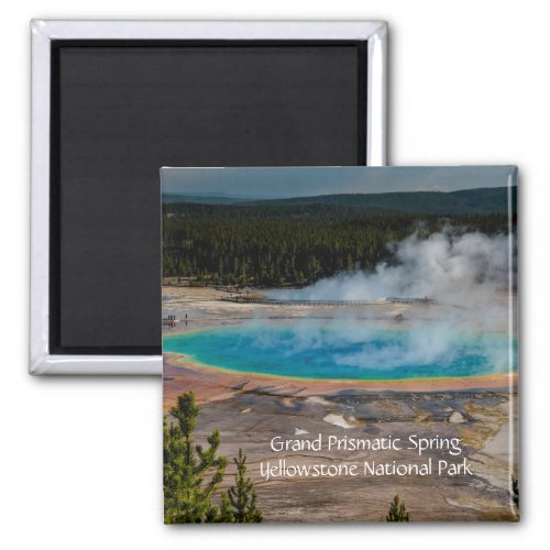 Grand Prismatic Spring Yellowstone National Park Magnet
