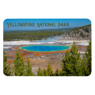 Grand Prismatic Spring Yellowstone National Park Magnet