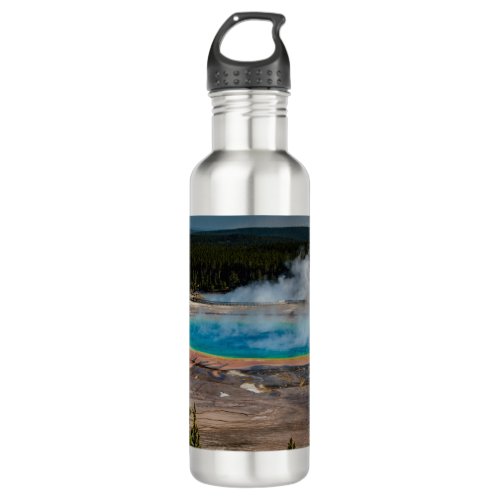 Grand Prismatic Spring Yellowstone National Park Stainless Steel Water Bottle