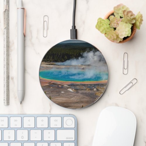 Grand Prismatic Spring Yellowstone National Park Wireless Charger
