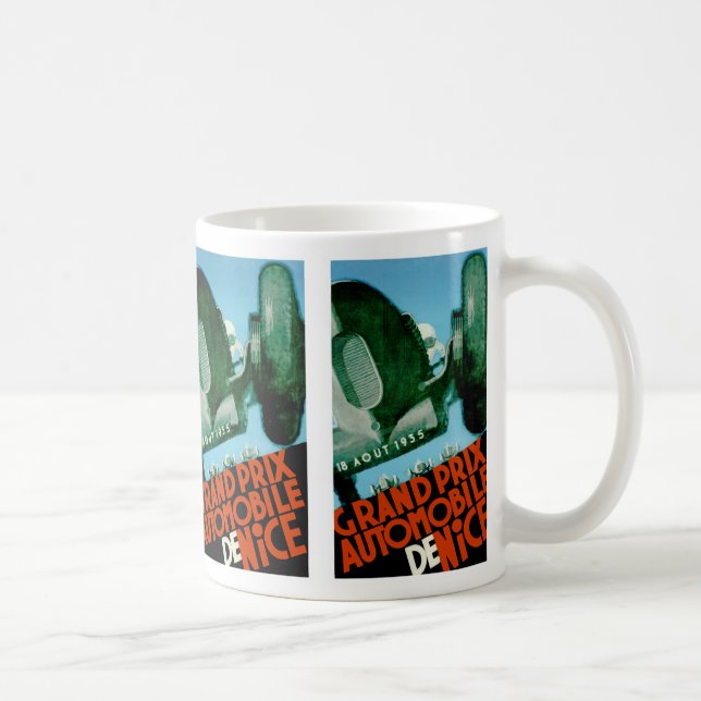 Grand Prix Automobile de Nice Coffee Mug (Right)