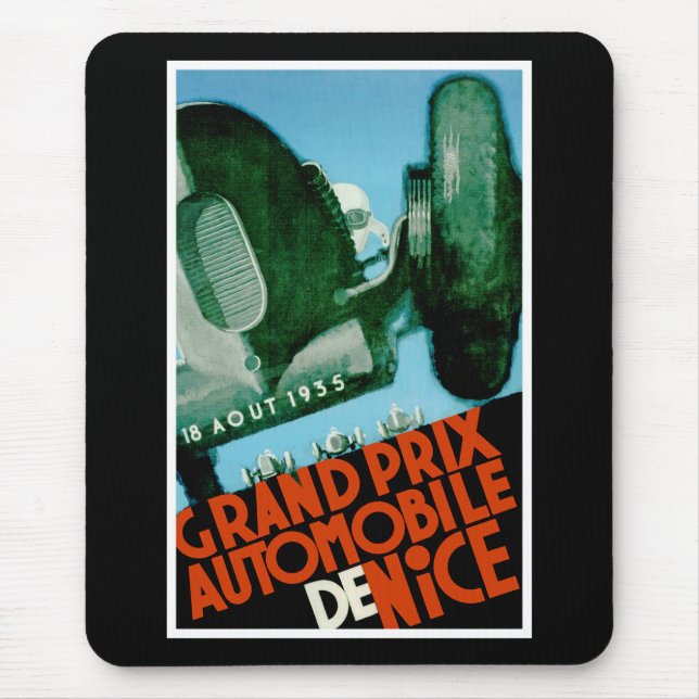 Grand Prix Automobile de Nice Mouse Pad (Front)