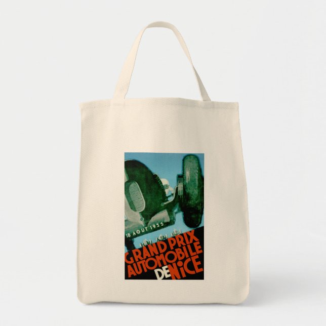 Grand Prix Automobile de Nice Tote Bag (Front)