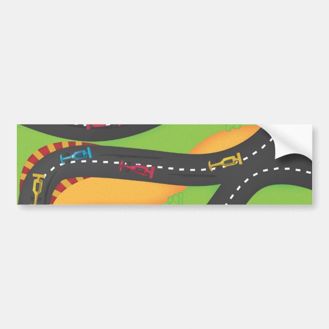 Grand Prix Bumper Sticker (Front)