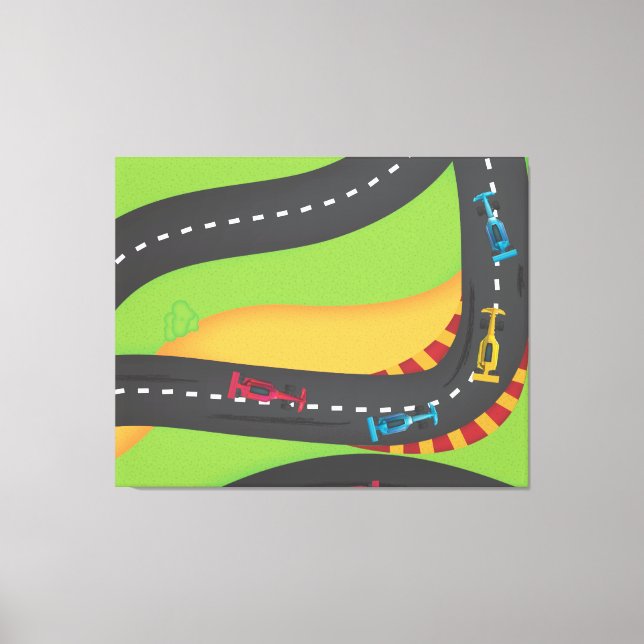 Grand Prix Canvas Print (Front)