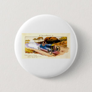 Grand Prix De France 1913 ~ Vintage Advertisement Button