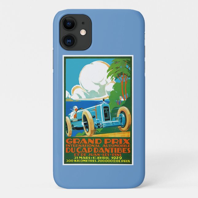 Grand Prix Du Cap d'Antibes Case-Mate iPhone Case (Back)