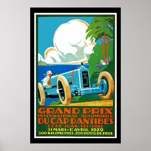 Grand Prix Du Cap dAntibes Poster