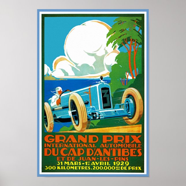 Grand Prix Du Cap d'Antibes Poster (Front)