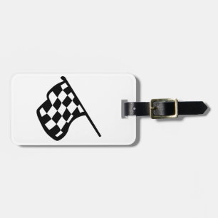 Grand Prix Flag Luggage Tag